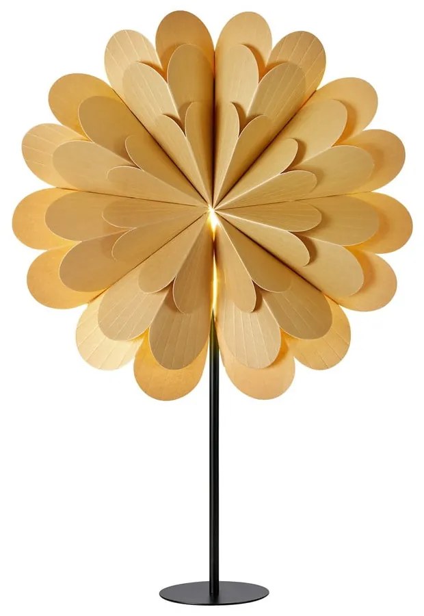 Aranyszínű fénydekoráció karácsonyi mintával ø 45 cm Maravilla – Markslöjd