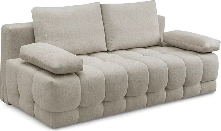 Tuko kinyitható kanapé tárolóval - bézs Freya 210.03 dzsörzé