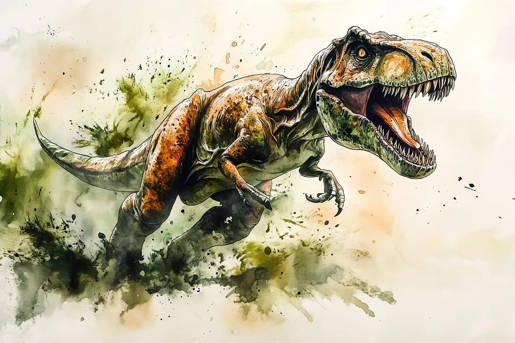 Fotótapéta Flizelina Gyerekek Dinoszaurusz Gyík Jurassic Park 368x254 ragasztó