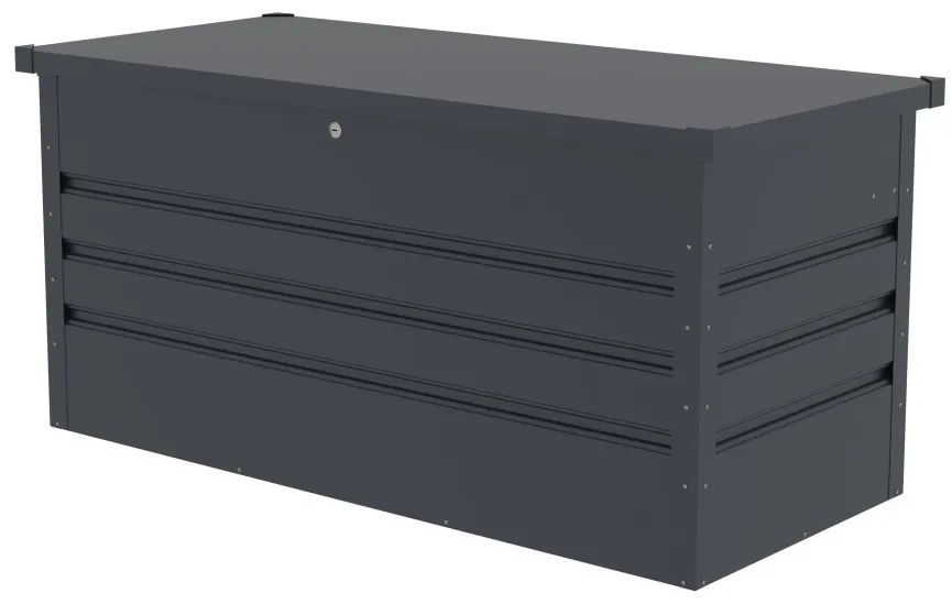 Kerti láda G21 Denver 400 L, antracit fém