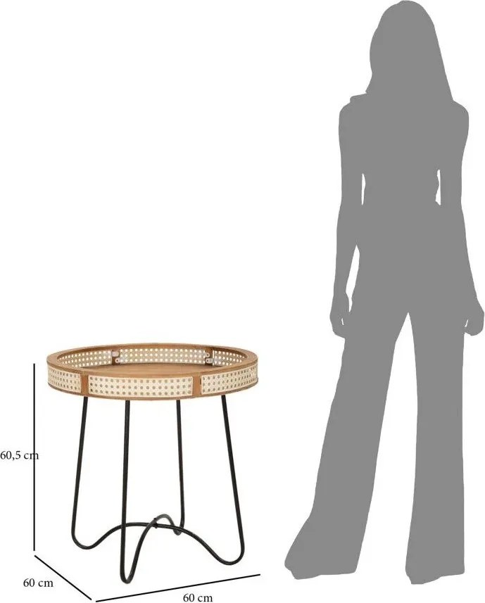 Kerek tárolóasztal ø 60 cm Fuji – Mauro Ferretti