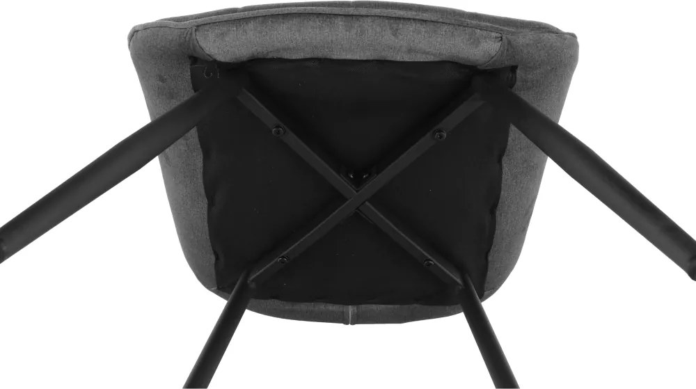 Szék, szürke/fekete, SARIN