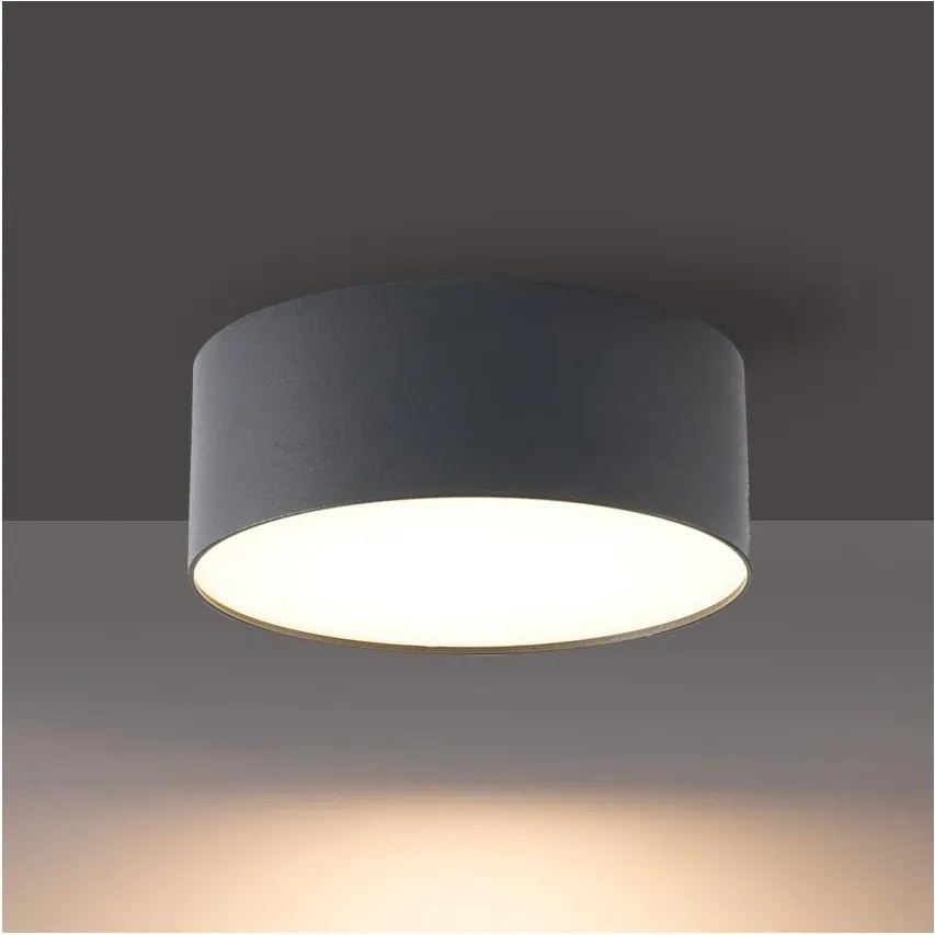 Brilagi - LED fürdőszobai mennyezeti lámpa FORIS LED/14W/230V átm. 12 cm antracit IP44
