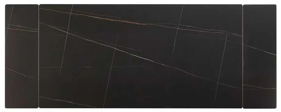 Lumiere étkezőasztal 180 x 90 cm, fekete