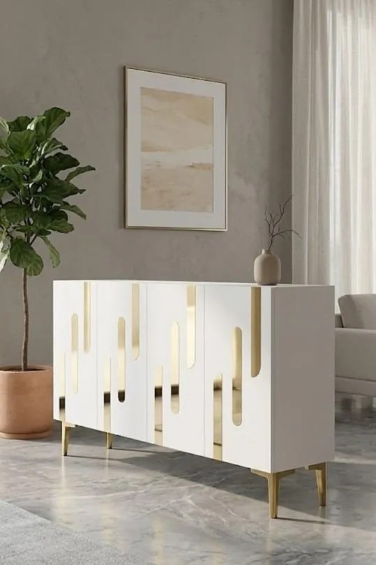 Ece 120 - White, Gold