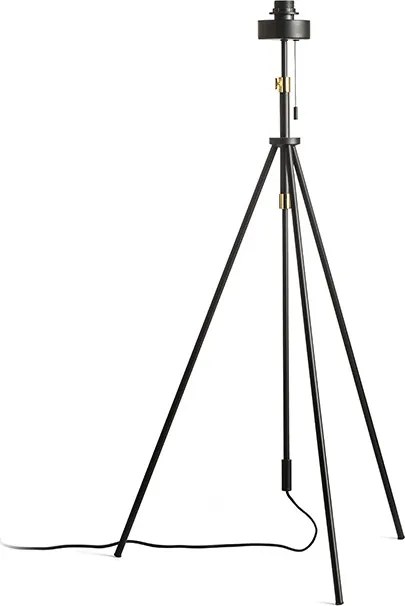 RENDL LUTON állólámpa talapzat fekete/sárgaréz 230V LED E27 15W