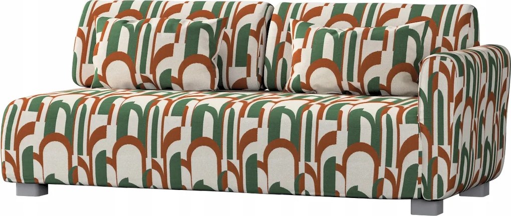 2 személyes kanapé huzat egy kartámasz Mysinge Ikea zöld