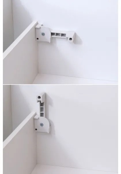 MARIA kárpitozott ágy matraccal és beépített tárolóval 160x200 cm taupe