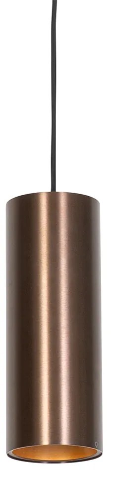 Okos függőlámpa sötét bronz színben, Wifi GU10 50mm-es izzóval - Tubo