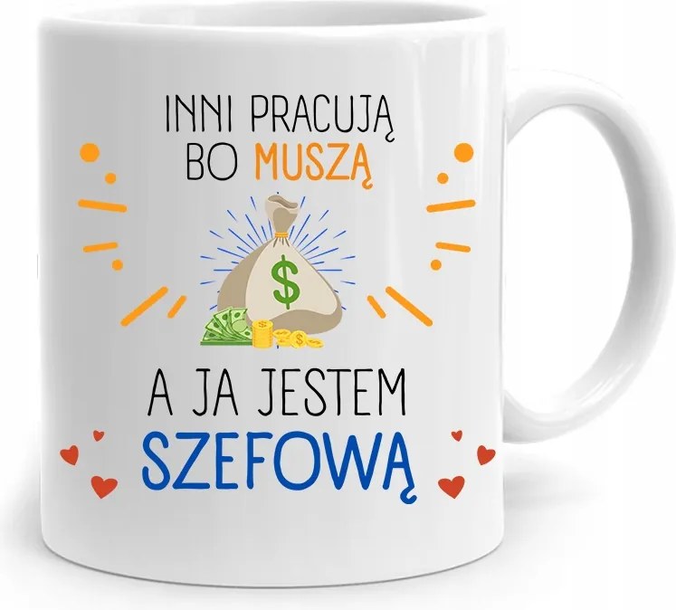 Ajándék Bögre A Főnöknek Más Dolgozik, Mert fényképes nyomattal Kell
