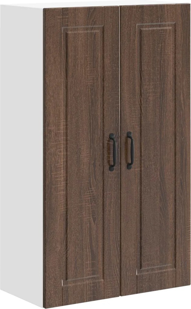 vidaXL Konyhaszekrény polcokkal Barna Tölgy 60 x 31 x 100 cm Faanyag