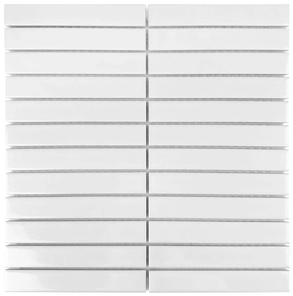 Mozaik dekorcsempe 133420 white