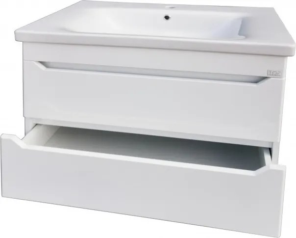 TMP SHARP 100 fali fürdőszobabútor - Isvea Sistema S mosdóval - 101 x 45,5cm
