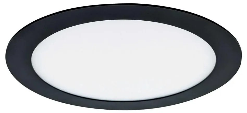Greenlux LED Beépíthető lámpa VEGA LED/18W/230V 2900/3900/5800K átm. 22,5 cm fekete GXDW410