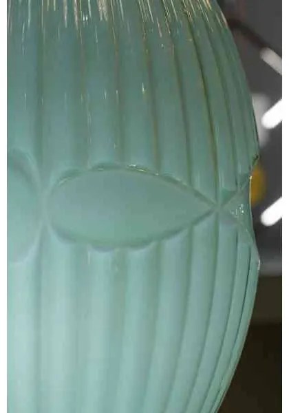 Klausen 111031 - Csillár zsinóron ELLIPTIC 1xE27/11W/230V zöld