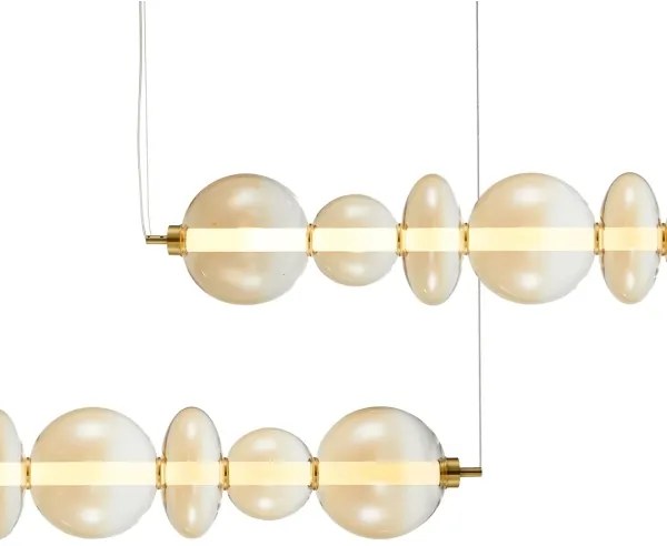 LED Csillár zsinóron DAPHNE LED/40W/230V arany