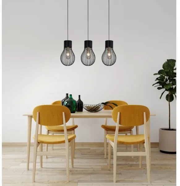 Reality - Csillár zsinóron DAVE 3xE27/40W/230V