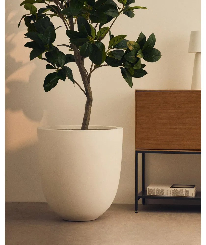 Beton kaspó ø 39 cm Aiguablava – Kave Home