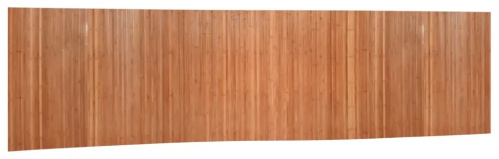 barna bambusz térelválasztó 165 x 800 cm