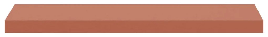 Falpolc Falra szerelhető 2 pcs Piros 80 x 23,5 x 4 cm Faanyag