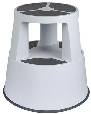 Gurulós polipropilén zsámoly, WEDO, világosszürke (CSW2337)