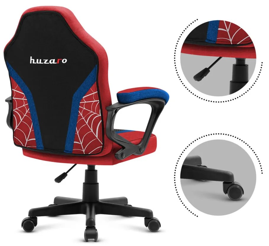 Gyermek gamer szék, gyerekeknek , Spider Mesh