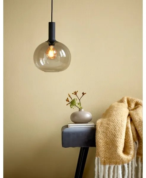 Nordlux - Csillár zsinóron ALTON 1xE27/60W/230V fekete