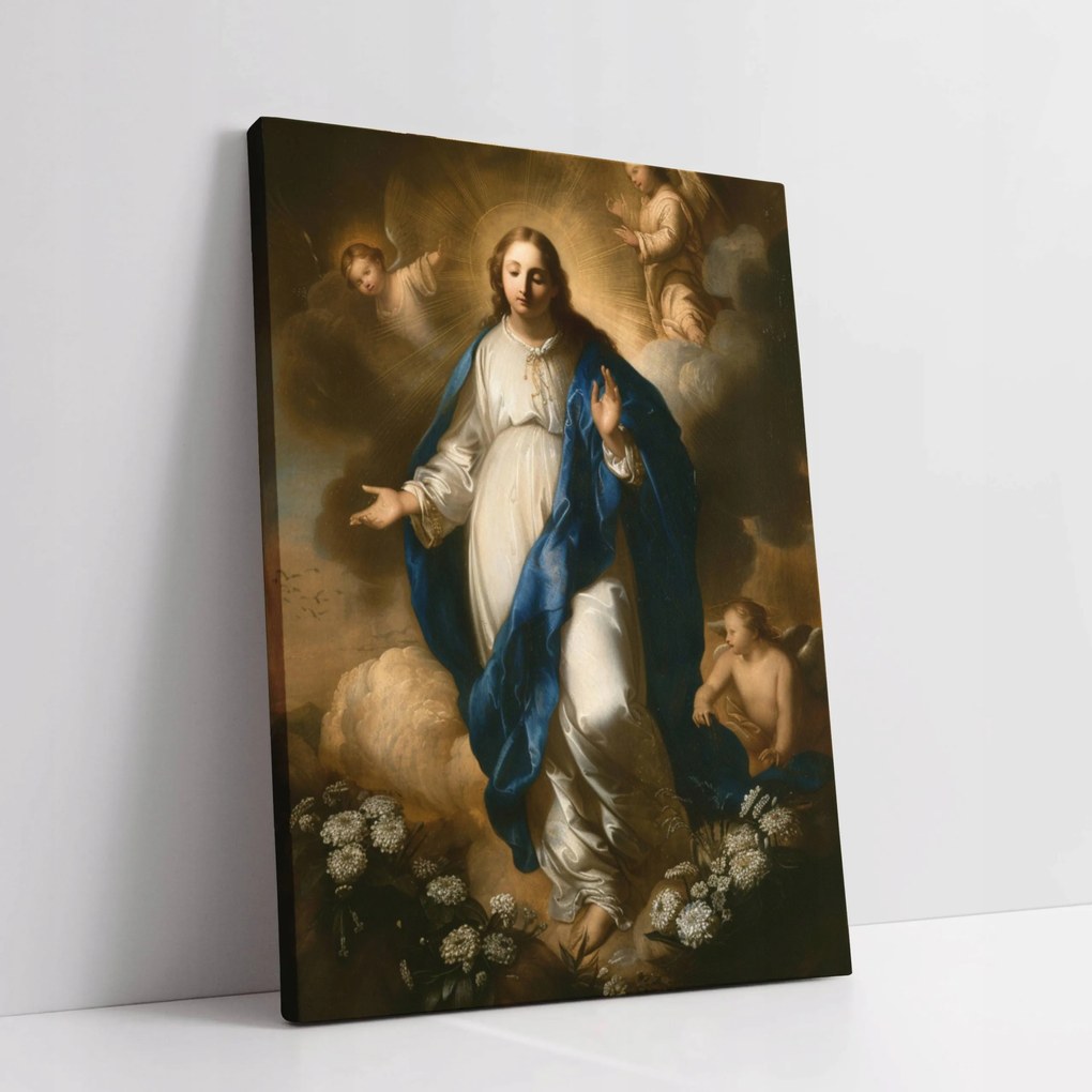 Vászonkép Szeplőtelen Szűz Mária otthon nappali szoba 60x80