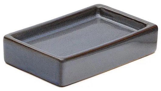 Sötétkék kerámia szappantartó Silvet – Kave Home