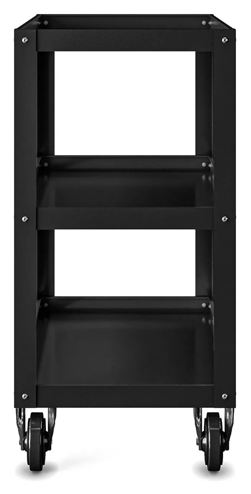 Szerszámkocsi HUGO, 700 x 816 x 400 mm, All Black: fekete