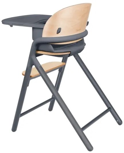 Lionelo - 3 az 1-ben gyermek etetőszék CELIA Grey Wood