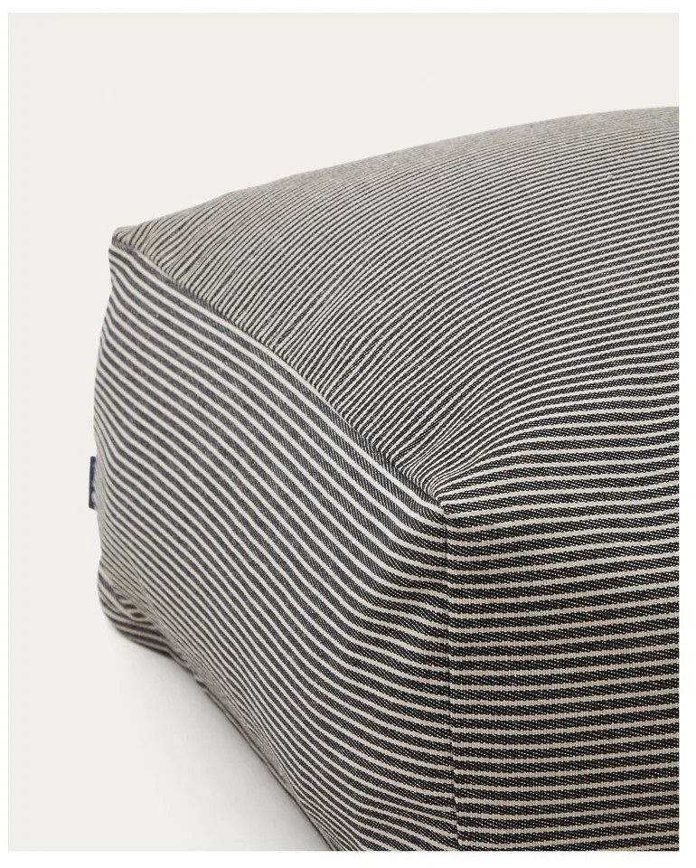 Sötétkék puff Famara – Kave Home