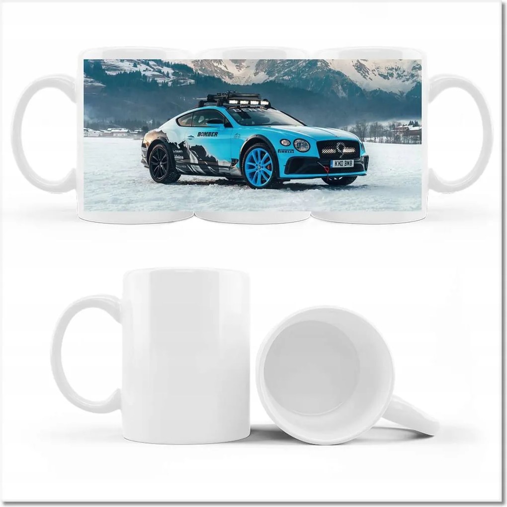 Bentley fényképes bögre Téli időszak Tél