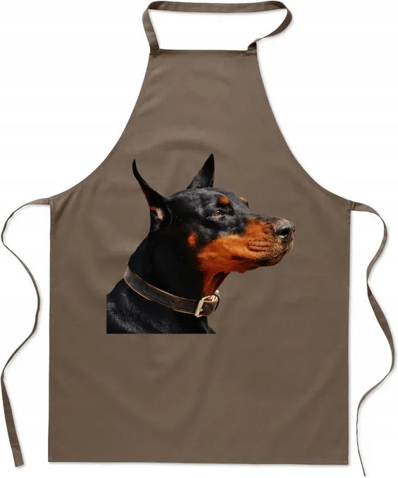 Konyhai kötény Doberman Kutya Divatos Nyomtatás Ajándék Mindenkinek