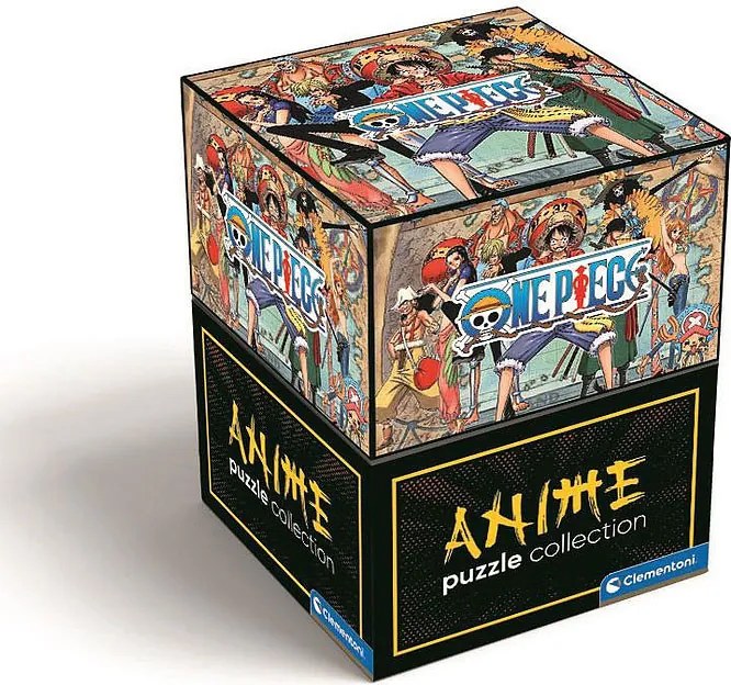 One Piece Map 500 db-os Cube puzzle Clementoni