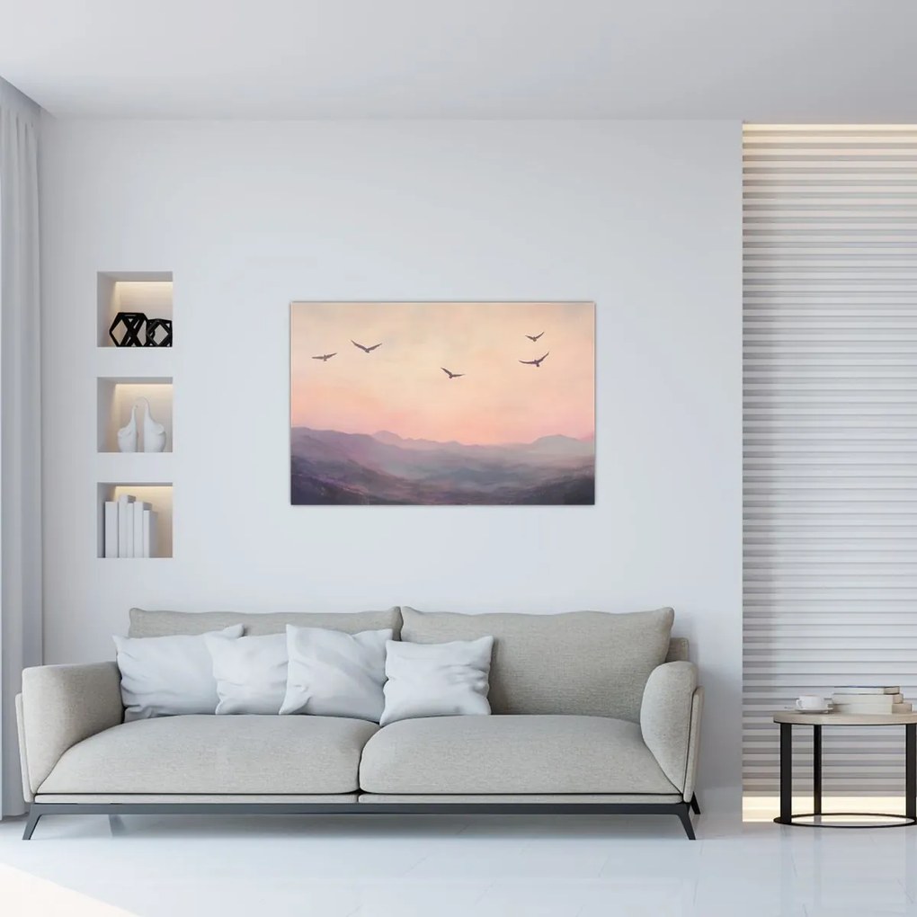 Kép - Madárcsapat II. (90x60 cm)