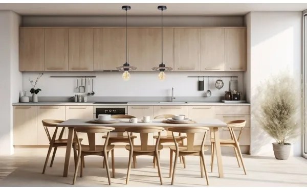 Csillár zsinóron FALCO 1xE27/60W/230V átm. 20 cm bézs