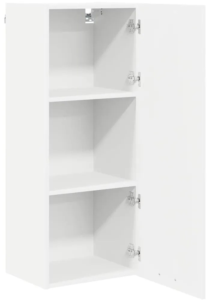 Függő szekrény polcokkal Riga Fehér 40 x 31 x 100 cm Faanyag
