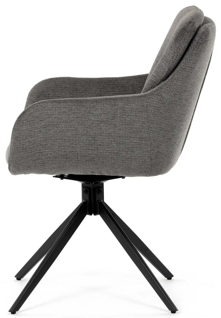 Étkezőszék-készlet visszahúzható mechanizmussalDCH-P3174 GREY2, 2 db