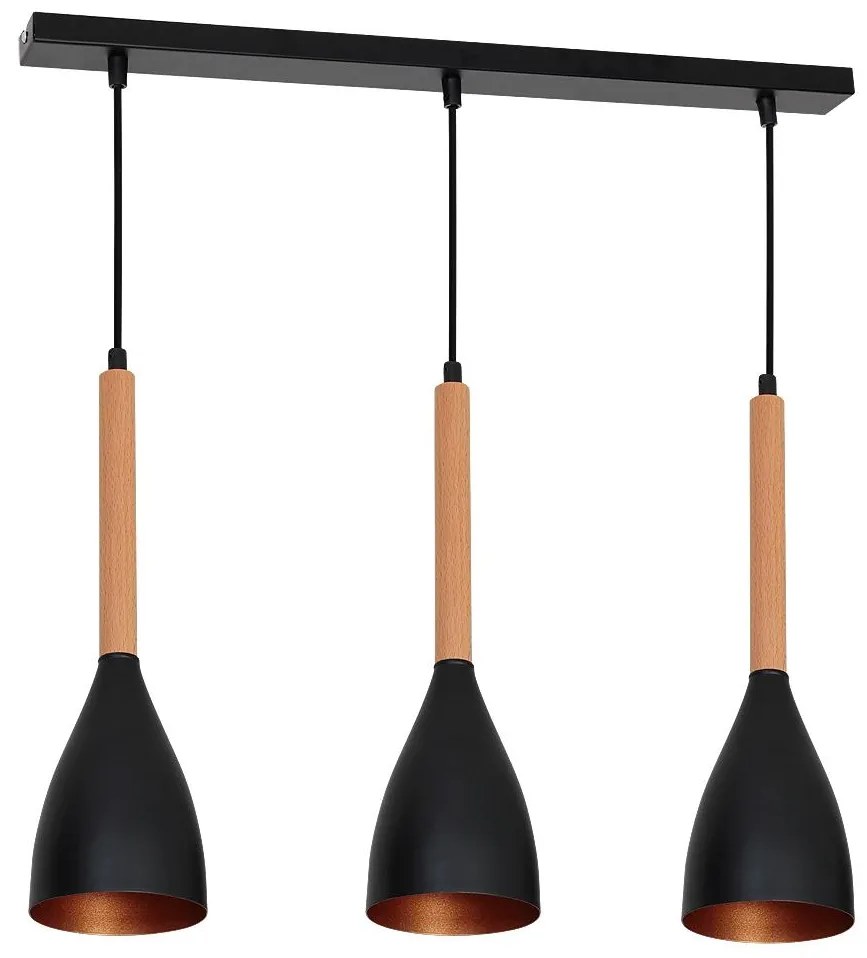 Csillár zsinóron MUZA 3xE27/60W/230V