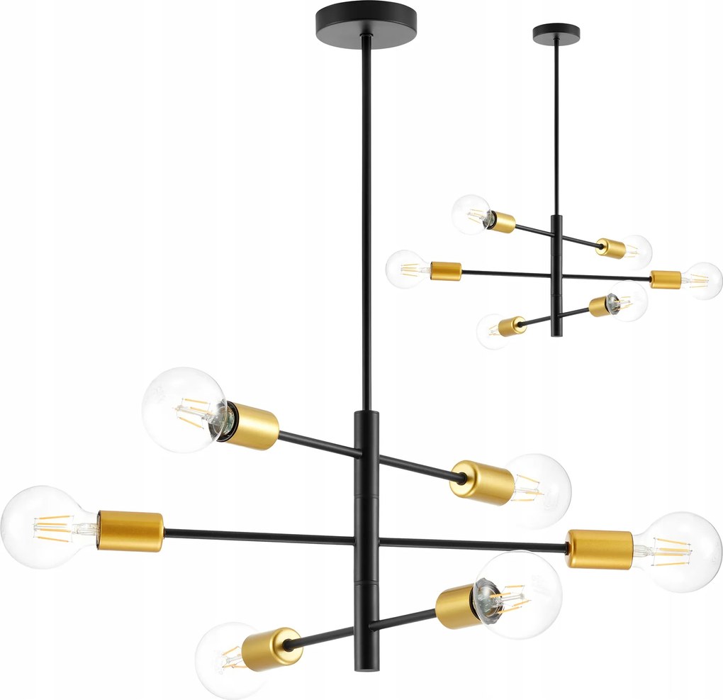 Mennyezeti Függő Lámpa Csillár Plafon Led Loft E27 Modern Nappali