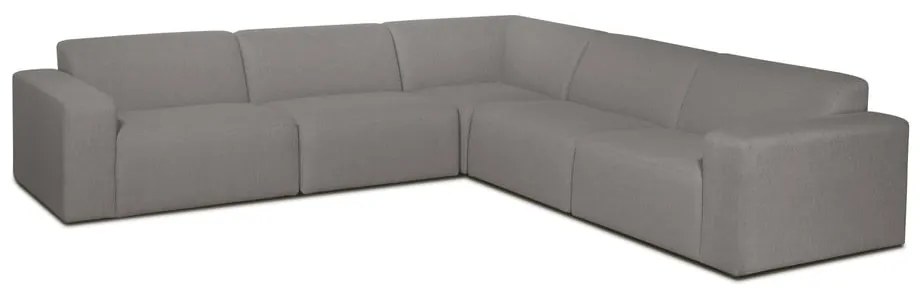 Szürke sarokkanapé Roxy - Scandic