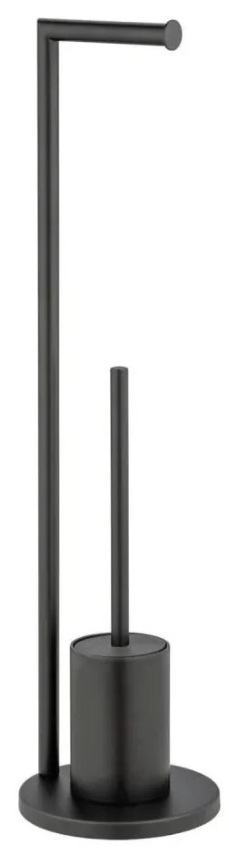 WENKO 25675100 - FERLA WC-szett, 18 x 69,5 cm, fekete