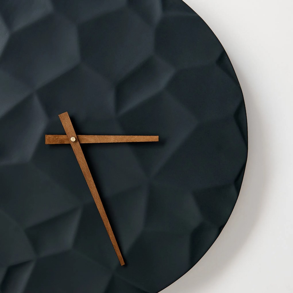 ODLITO Beton falióra Holdkráter – grafit (fekete) – 50 cm – barna mutatók