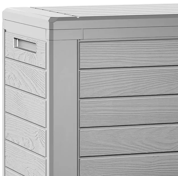 Deuba Woody 280 L tárolódoboz - szürke