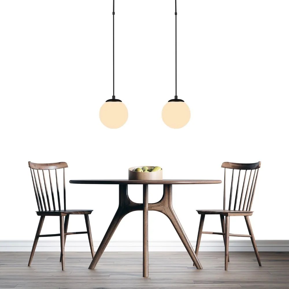 Efe fekete függőlámpa, magasság 100 cm - Squid Lighting