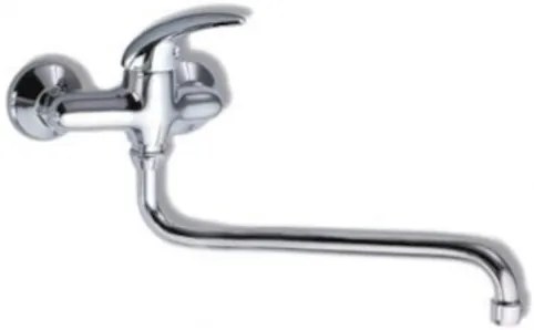 Mosogató csaptelep Novaservis Metalia 55 forgó karral 150 mm Króm 55078.0