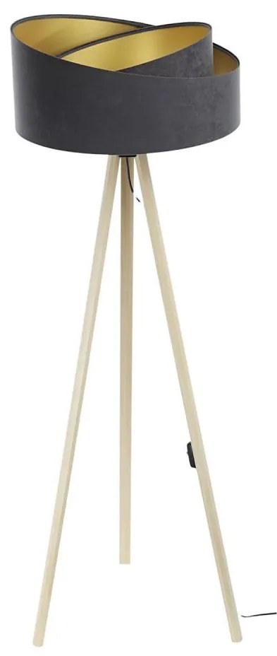 Állólámpa GALAXY 1xE27/60W/230V szürke/bézs