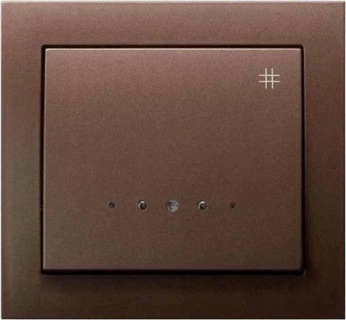 Ospel Kier barna keresztkapcsoló háttérvilágítással LP-4WS/52