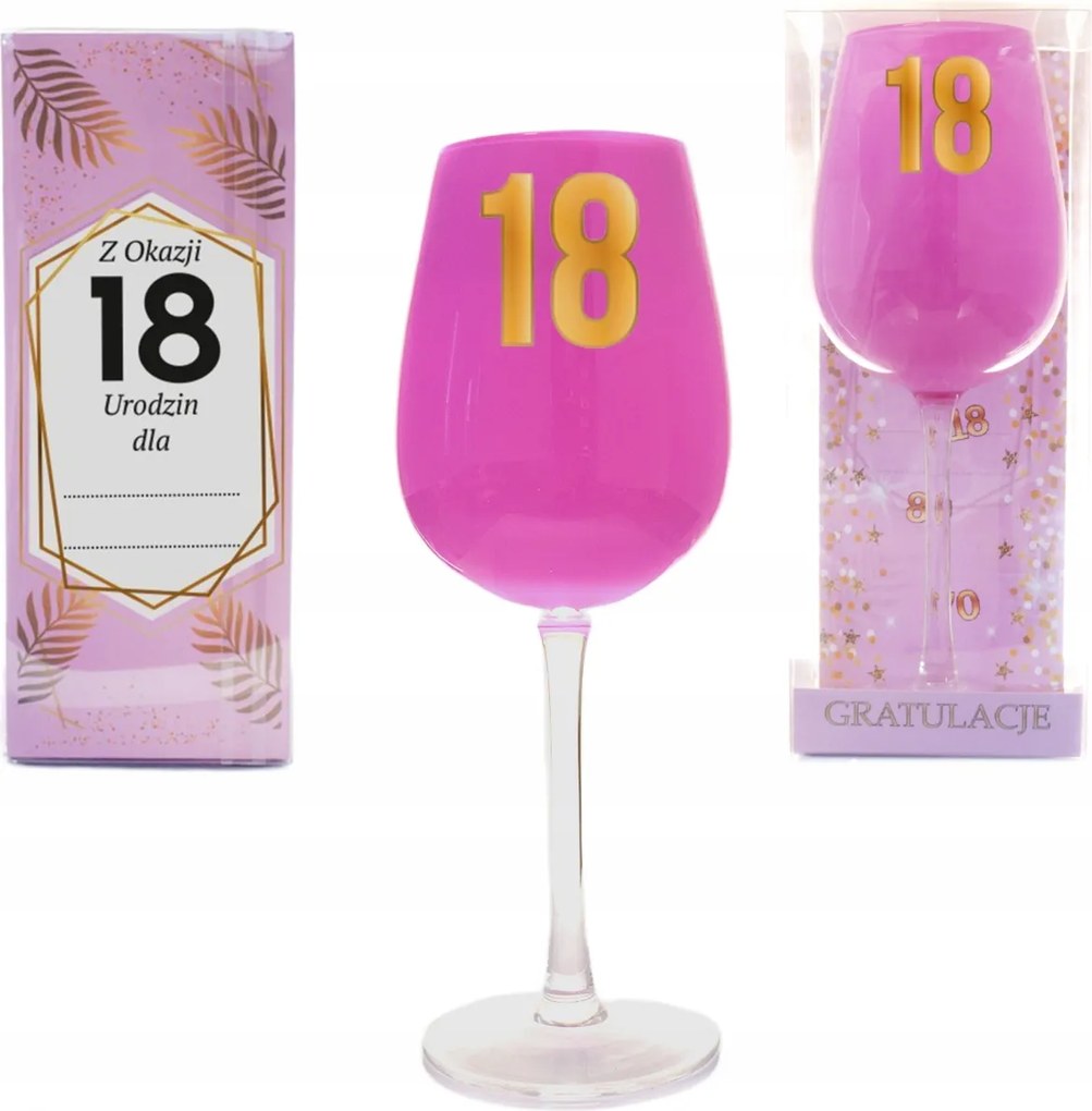Ajándék 18. Születésnapra Barátnőknek Borospohár Nagy